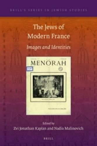 Cover image for The Jews of Modern France: Images and Identities