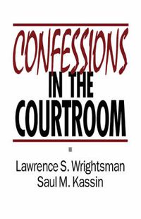 Cover image for Confessions in the Courtroom