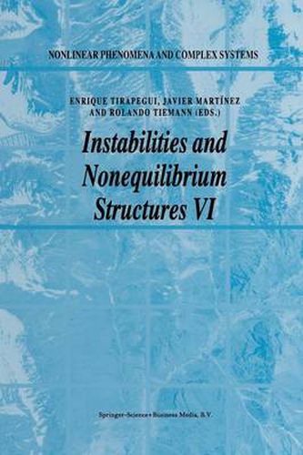 Cover image for Instabilities and Nonequilibrium Structures VI