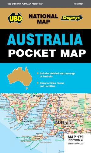 Australia Pocket Map 179 4th ed