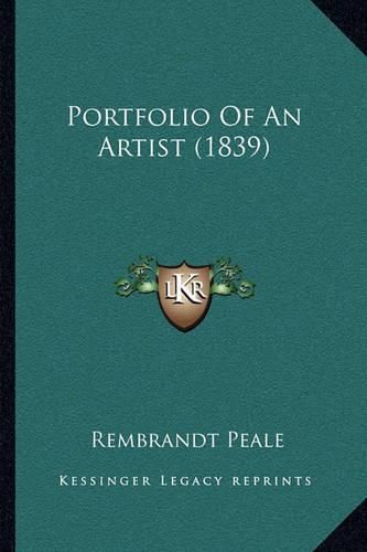 Cover image for Portfolio of an Artist (1839)