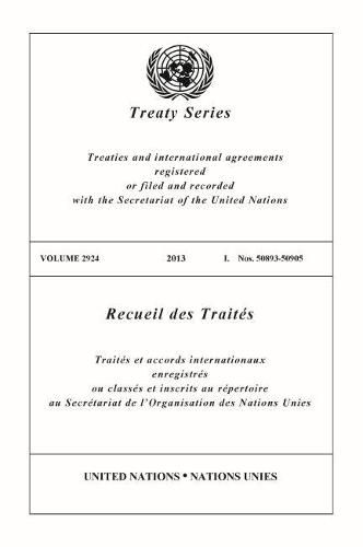 Treaty Series 2924 (English/French Edition)