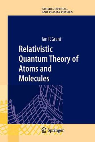 Relativistic Quantum Theory of Atoms and Molecules: Theory and Computation
