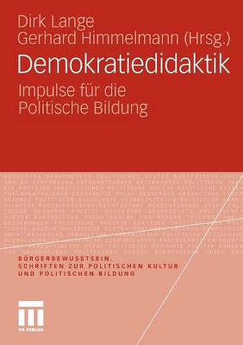 Cover image for Demokratiedidaktik: Impulse Fur Die Politische Bildung