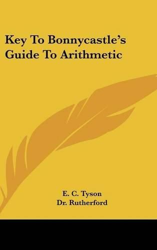 Cover image for Key to Bonnycastle's Guide to Arithmetic