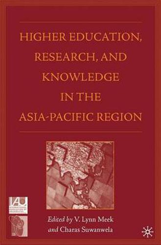 Cover image for Higher Education, Research, and Knowledge in the Asia-Pacific Region