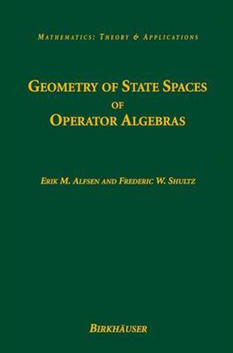 Cover image for Geometry of State Spaces of Operator Algebras