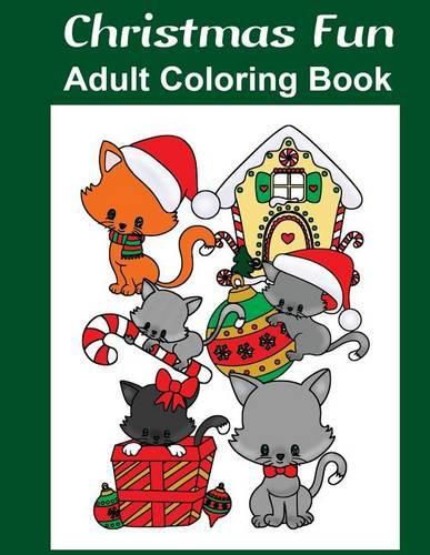 Cover image for Christmas Fun: Adult Coloring Book