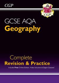 Cover image for GCSE 9-1 Geography AQA Complete Revision & Practice (w/ Online Ed)