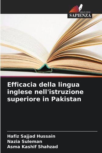 Cover image for Efficacia della lingua inglese nell'istruzione superiore in Pakistan