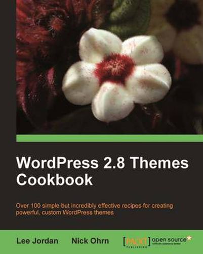 Cover image for WordPress 2.8 Themes Cookbook