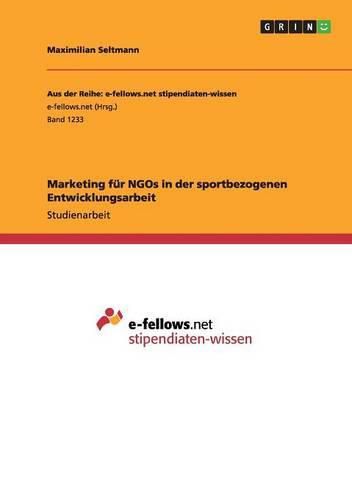 Cover image for Marketing fur NGOs in der sportbezogenen Entwicklungsarbeit