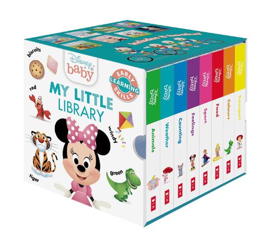 Cover image for Disney Baby: My Little 8-Book Library Cube