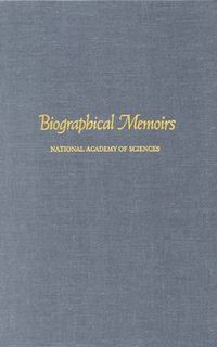 Cover image for Biographical Memoirs