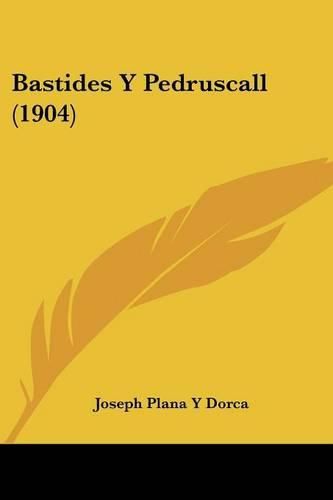 Cover image for Bastides y Pedruscall (1904)