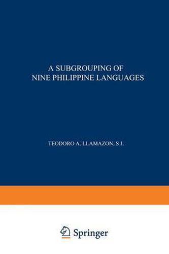 Cover image for A Subgrouping of Nine Philippine Languages