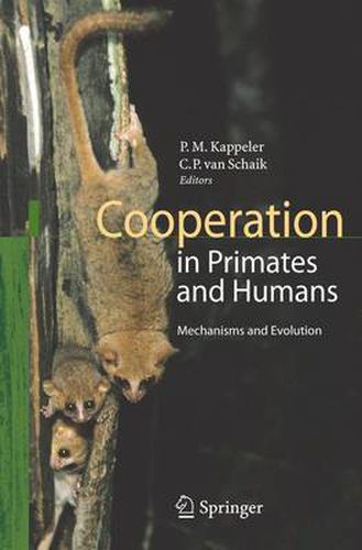 Cover image for Cooperation in Primates and Humans: Mechanisms and Evolution