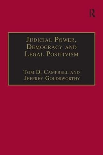 Judicial Power, Democracy and Legal Positivism