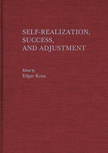 Cover image for Self-Realization, Success, and Adjustment