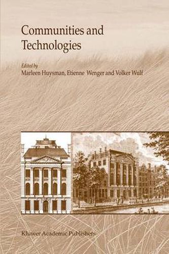Cover image for Communities and Technologies