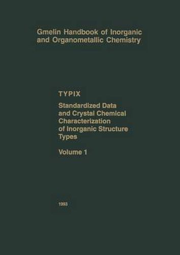 TYPIX - Standardized Data and Crystal Chemical Characterization of Inorganic Structure Types