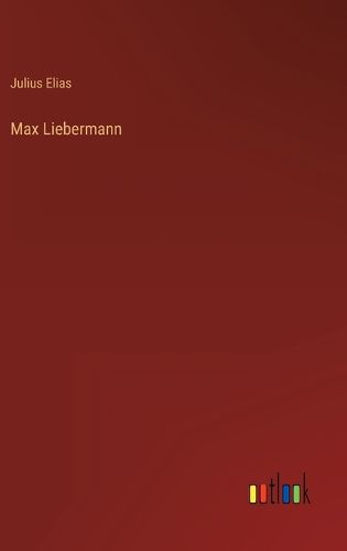Cover image for Max Liebermann