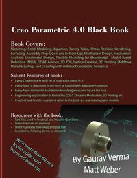 Cover image for Creo Parametric 4.0 Black Book