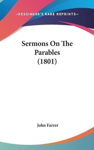 Cover image for Sermons on the Parables (1801)