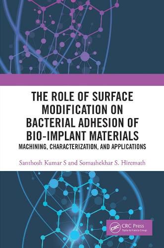 Cover image for The Role of Surface Modification on Bacterial Adhesion of Bio-implant Materials: Machining, Characterization, and Applications