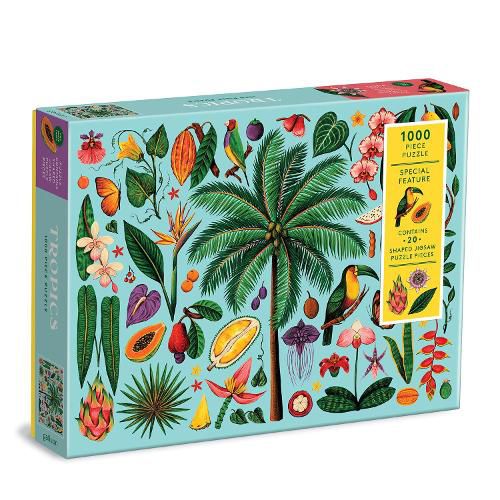 Cover image for Tropics 1000 Piece Puzzle with Shaped Pieces