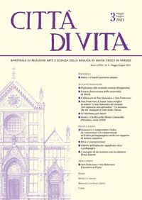 Cover image for Citta Di Vita - A. LXXVI, N. 3, Maggio-Giugno 2021: Bimestrale Di Religione Arte E Scienza Della Basilica Di Santa Croce in Firenze