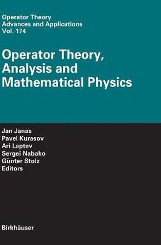 Cover image for Operator Theory, Analysis and Mathematical Physics