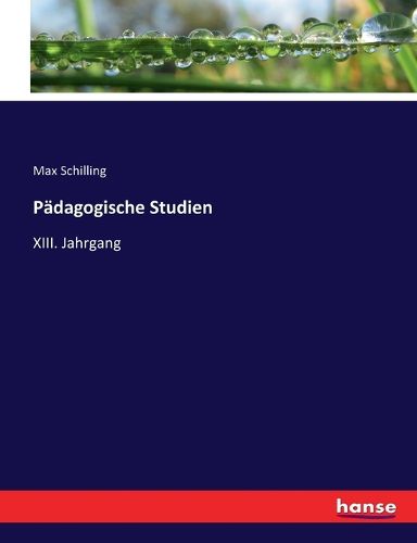 Cover image for Paedagogische Studien