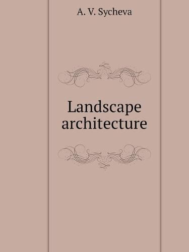 Cover image for Landscape architecture