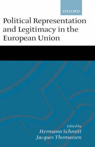 Cover image for Political Representation and Legitimacy in the European Union