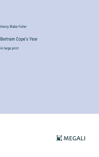 Cover image for Bertram Cope's Year