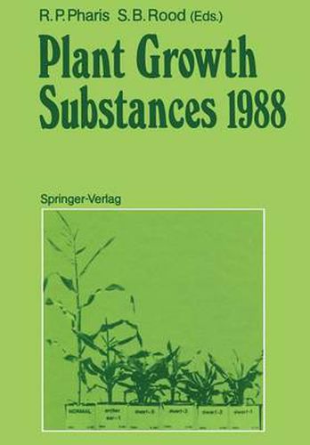 Cover image for Plant Growth Substances 1988