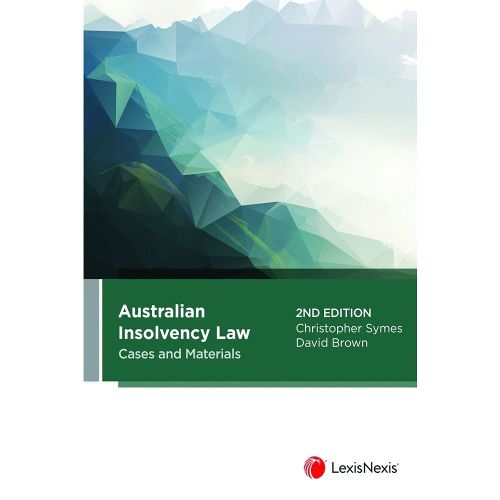 Cover image for Australian Insolvency Law Cases and Materials