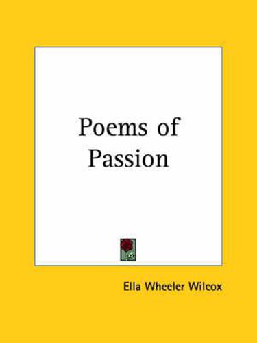 Cover image for Poems of Passion