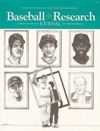 Cover image for The Baseball Research Journal (BRJ), Volume 20