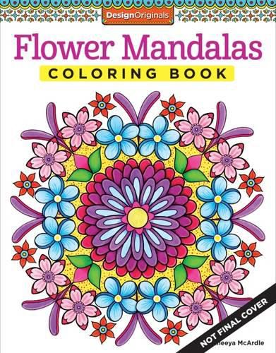 Flower Mandalas Coloring Book