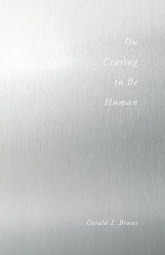 Cover image for On Ceasing to Be Human