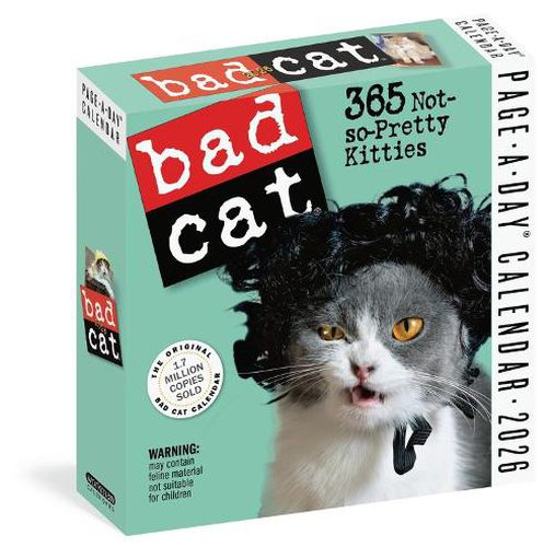 Cover image for Bad Cat Page-A-Day (R) Calendar 2026