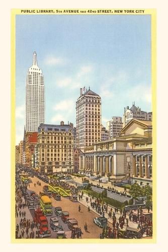 Cover image for Vintage Journal Public Library, New York City