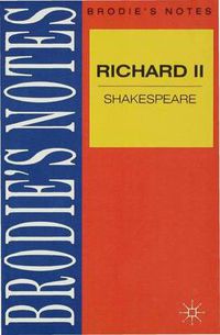 Cover image for Shakespeare: Richard II