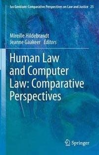 Cover image for Human Law and Computer Law: Comparative Perspectives