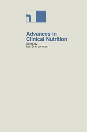 Cover image for Advances in Clinical Nutrition: Proceedings of the 2nd International Symposium held in Bermuda, 16-20th May 1982