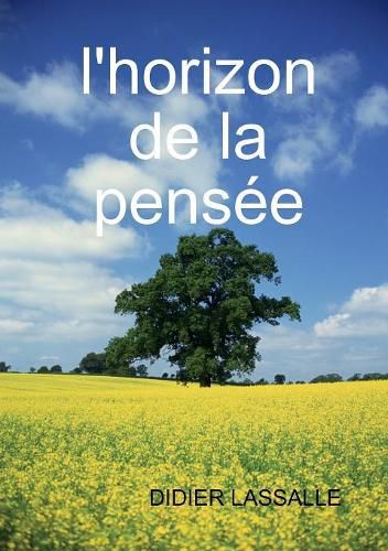 Cover image for l'horizon de la pensee