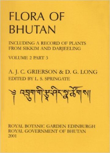 Cover image for Flora of Bhutan: Volume 2, Part 3