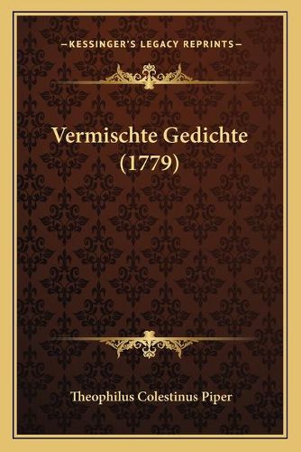 Cover image for Vermischte Gedichte (1779)